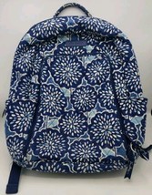 Vera Bradley Lighten Up Large Backpack Blue Petal Splash Women’s Signs Of Ware - £21.59 GBP