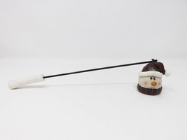 Resin Holiday Snowman Candle Snuffer - £8.98 GBP