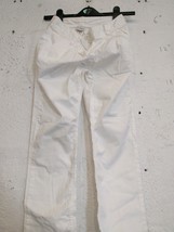 Girls Trousers Size Next 9 Years Cotton White Trousers - $9.00