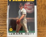 Topps 380 Lamarr Hoyt Scheda - $10.76
