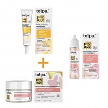 Tolpa Pre-Age Anti-Age Face Eye Care Set Regenerating Cream Serum Nourishing - £60.80 GBP