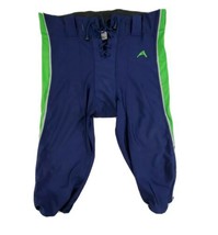 Allen Sportswear Football Pants Four Pad Pockets Adult L-2XL Navy Lime Green NEW - £14.93 GBP+