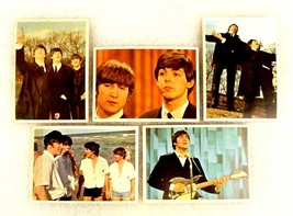 Mixed Lot Of 5 - The Beatles Color Cards Trading Cards # BTL-06 - £15.31 GBP