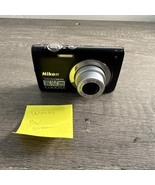 Nikon Coolpix S2550 12mp Digital Camera Black - WORKS  BAD SCREEN - $69.87