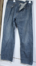 Levis 569 Jeans Mens 36x34 Blue Denim Loose Straight - $24.75