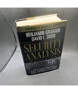 Security Analysis: Sixth Edition, Foreword by Warren Buffett HC/DJ 2009 - $32.05 CAD