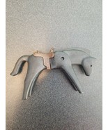 vintage 1974 Geobra Playmobil horse and saddle - $10.74 CAD