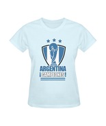 Argentina Champions 3 stars FIFA World Cup Qatar 2022 T-Shirt Campeones!!! - £17.62 GBP+