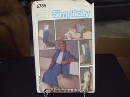 Simplicity 6785 Misses Jacket, Top, Skirt &amp; Pants Pattern - Size 12/14/16 - $7.91
