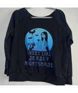Disney The Nightmare Before Christmas Sweet Sally Slouchy Sweatshirt - $13.17 CAD