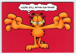 Garfield Cat Postcard Within Hug Range Jim Davis 1978 Orange Tabby Kitty Cartoon - £5.19 GBP
