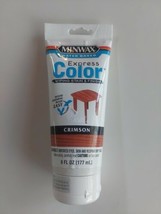 Minwax Express Color Water Based Wiping Stain &amp; Finish Wood Stain- Crimson 6 Oz - £26.98 GBP