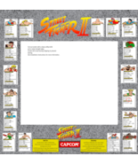 STREET FIGHTER ARCADE1UP ARCADE 1UP BEZEL  MOVES ARCADES DECALS VINYL GR... - €34,29 EUR