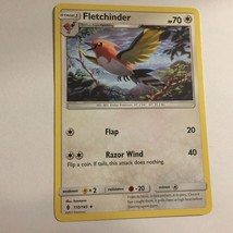 2017 Fletchinder Pokemon Stage 1 Rare Card 110/145 - £2.25 GBP