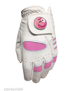 Neue Damen Allwetter Golf Handschuh Größe M Rosa Ball Marker. Wink Usw - $13.56 CAD
