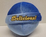 Candy Crush 2014 Commonwealth Blue &quot;Delicious&quot; Candy Plush Ball With Sou... - $41.12