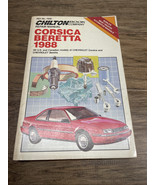 Vintage Chilton Corsica Beretta 1988 Repair Manual Automotive Mechanic KG - $9.89