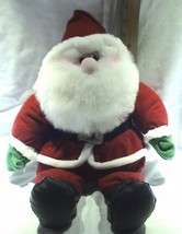 First &amp; Main Menagerie Collection 16&quot; Plush/Stuffed Santa Claus / St. Nick Doll - £11.95 GBP