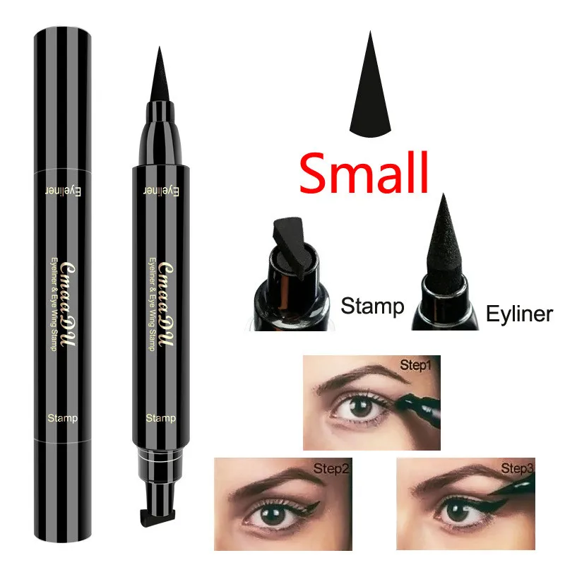 Iquid eyeliner pencil makeup stamps seal pen stamp eyeliner pencil waterproof quick dry thumb200