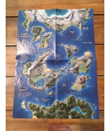 Dungeon Magazine 150 Lands Of Mystery Poster Map 15&quot; X 21&quot; - $328.21 MXN