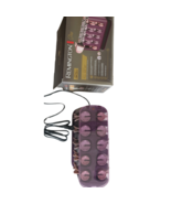 Remington Pro Ceramic Hair Setter Hot Rollers Full Size Set Purple (Pack... - $17.82 CAD