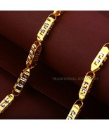 Unisex Italian Turkey chain 916% 22k Gold Chain Necklace Daily wear Jewe... - £3,727.73 GBP+