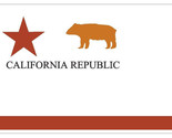 California Republic Flag Sticker Decal F80 - £1.56 GBP+