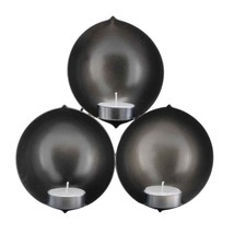 9&quot; Bronze Metal Wall Sconce Candle Holder - $832.10 MXN
