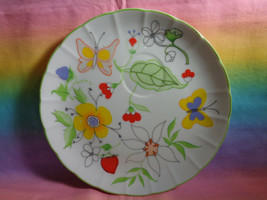  Taste Seller by Sigma Appetizer Snack Plate Only Love Story 317 Japan 8&quot; - £4.59 GBP