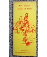 NEW MEXICO&#39;S INDIANS OF TODAY December 11, 1964 Tourist Division Booklet - $12.32 CAD