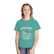 Kids Tee Shirt for Young Explorers Adventure Quote Graphic Soft Cotton - £21.05 GBP