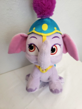 Disney Store Taj Elephant Palace Pets Aladdin Jasmine Plush 12" Purple Blue - $11.39