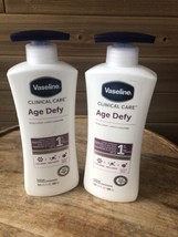 Lot Of 2 Vaseline Clinical Care Aging Skin Rescue Moisture Lotion 13.5oz... - $32.68