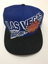 90&#39;s LAS VEGAS 400 MOTOR SPEEDWAY NASCAR LAS VEGAS EMBROIDERED SNAPBACK ... - $47.47