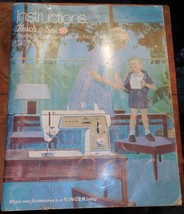 Singer Touch-N-Sew 648 Instruction Users Manual Used Complete 76 Pages - $10.00