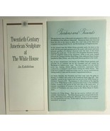 (2) WHITE HOUSE brochures: Twentieth Century American Sculpture - $13.56 CAD