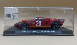 Fly Car Model 1969 Ford GT-40 Juncadella and Spice. *Pre-Owned* - $37.29