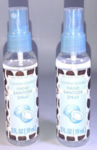 Coconut Scented Spray Hand Sanitizer 2ea 2oz  Blts-70% Alcohol-NEW-SHIPS... - £15.47 GBP