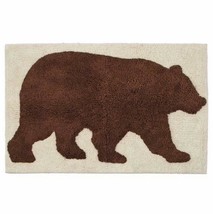 Natures Trail Bathroom Bear Rustic Lodge Cotton Rug Bath Mat By Saturday... - $553.04 MXN