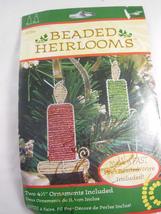Beaded Heirlooms Candle Christmas Ornaments Craft Kit - £6.95 GBP