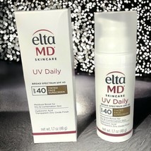 Elta MD UV Daily Tinted SPF 40 1.7 fl oz New in Box– Full Size - MSRP $38 - $29.69