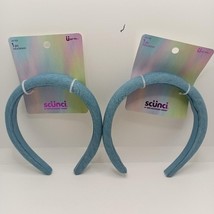 2 pk scunci Kids Padded Headband - Light Blue denim - 2pc - $177.44 MXN