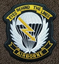 ARMY - Eyes Behind The Lines AIRBORNE Military Patch - £6.91 GBP