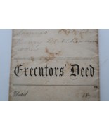 Antique Executors Deed of John Henry Cortlandt NY Rare Unique Ephemera 1874 - $149.99