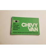 1977 Chevy Van Owner&#39;s Manual - £11.85 GBP