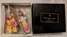 NIB Christopher Radko Sunday Brunch Hansel Gretel Glass Ornaments 1996 Numbered - £38.09 GBP