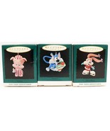 ORIGINAL Vintage Lot of (3) Hallmark Tiny Toon Adventures Christmas Orna... - £38.94 GBP