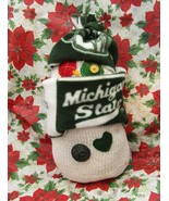 QuakerMaid VooDoo Doll 15-InchTall Michigan State Snowman Stuffie  - $6.66