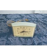 Vtg 60&#39;s General Electric Alarm Clock Model 7284K Curved Blue Retro Prop... - £15.84 GBP