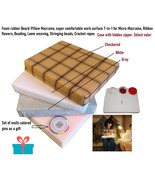 Foam rubber Board-Pillow,comfortable work surface, Micro-Macrame,Beading... - $6.78 CAD+